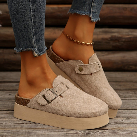 Sabots femme plateforme — confort absolu & style naturel